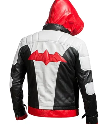 Batman Dark Knight Red Biker Jacket