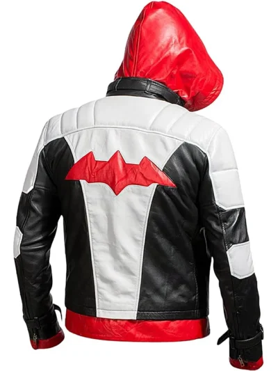 Batman Dark Knight Red Biker Jacket