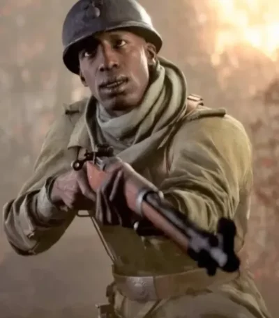 Battlefield 5 Deme Cisse Video Game Coat
