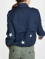 Batwoman Kate Kane Blue Cotton Army Jacket