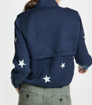 Batwoman Kate Kane Blue Cotton Army Jacket