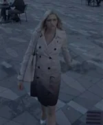 Batwoman Reagan Double-Breasted Grey Coat