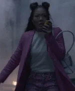 Batwoman S02 Mary Hamilton Pink Long Coat