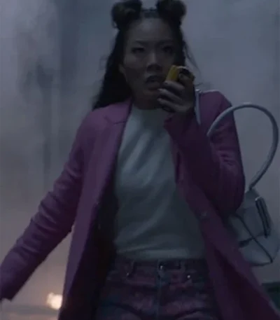 Batwoman S02 Mary Hamilton Pink Long Coat