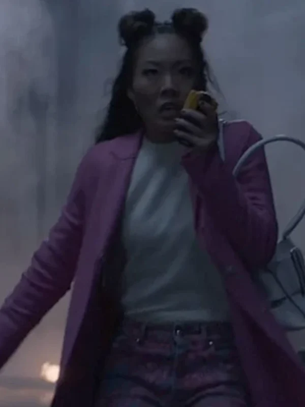 Batwoman S02 Mary Hamilton Pink Long Coat
