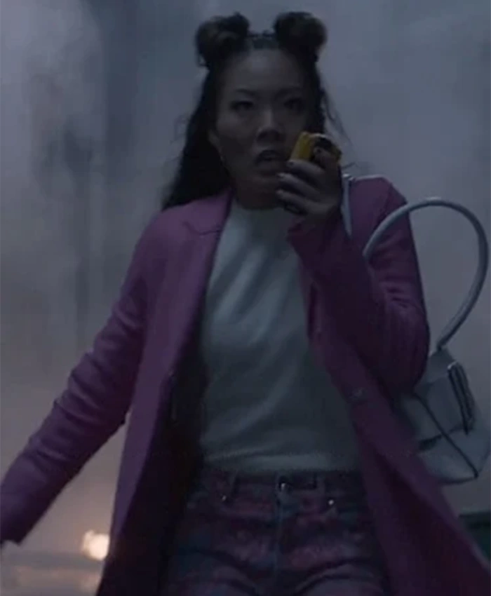 Batwoman S02 Mary Hamilton Pink Long Coat Batwoman S02 Mary Hamilton Pink Long Coat