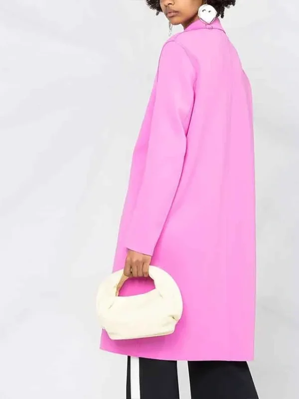 Batwoman S02 Mary Hamilton Pink Long Coat