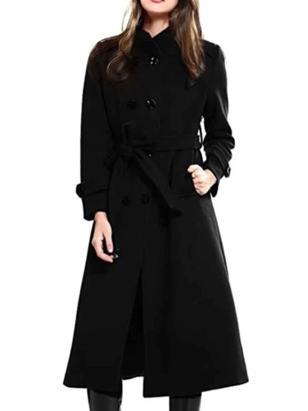 Batwoman S02 Sophie Moore Black Long Coat
