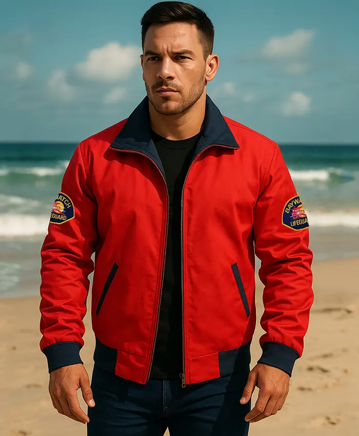Baywatch: Lifeguard Potential David Hasselhoff Jacket Baywatch: Lifeguard Potential David Hasselhoff Jacket