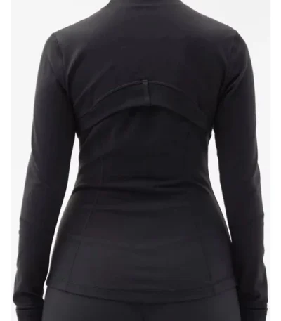 Behind Her Eyes Adele Black Fleece Jacket