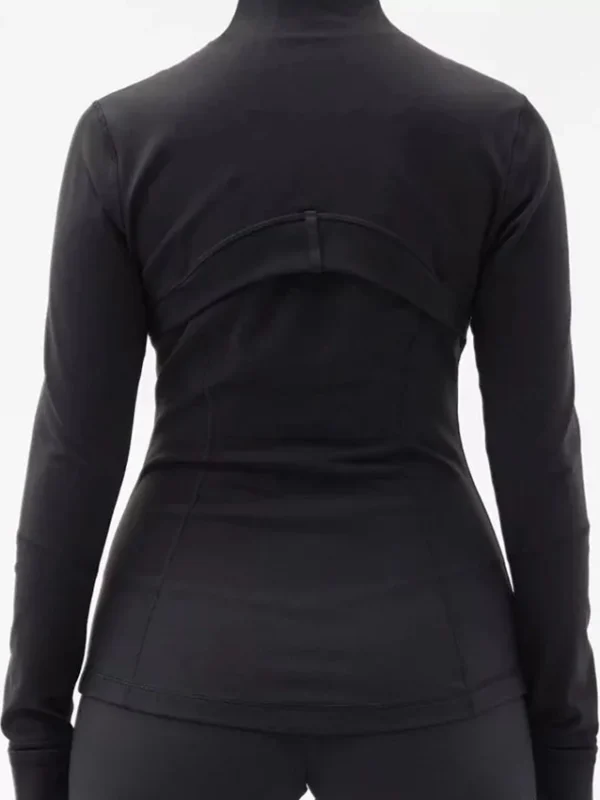 Behind Her Eyes Adele Black Fleece Jacket