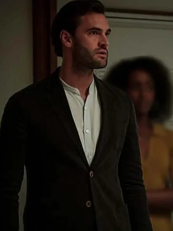 Behind Her Eyes David Wool Black Blazer