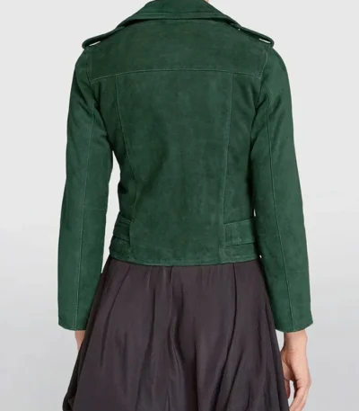 Behind Her Eyes Louise Green Biker Jacket