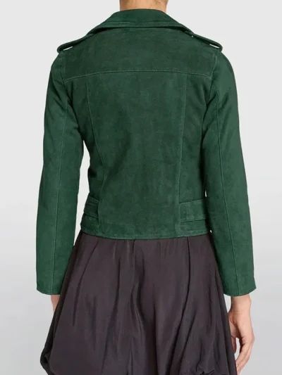 Behind Her Eyes Louise Green Biker Jacket