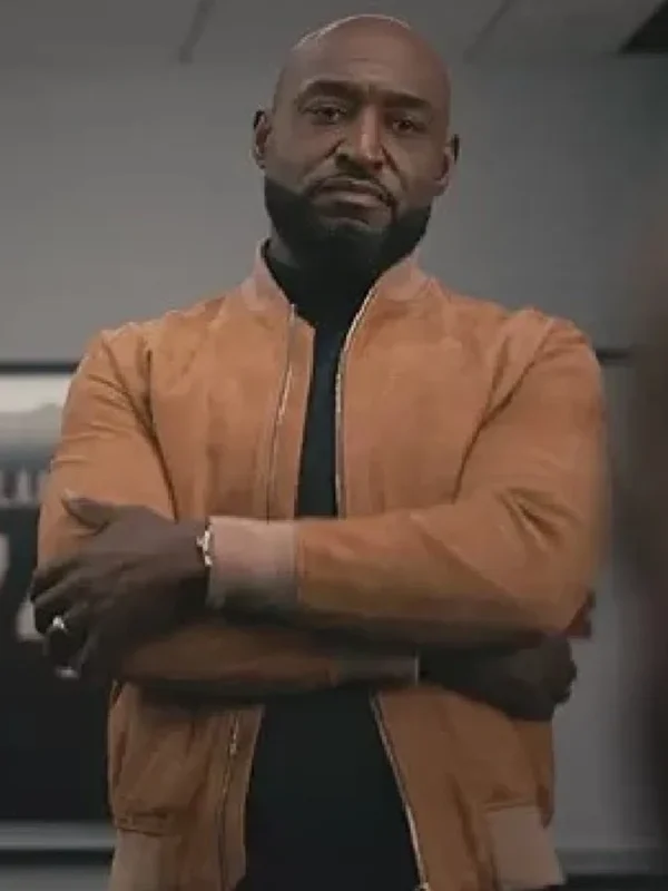 Bel Air Adrian Holmes Brown Bomber Jacket
