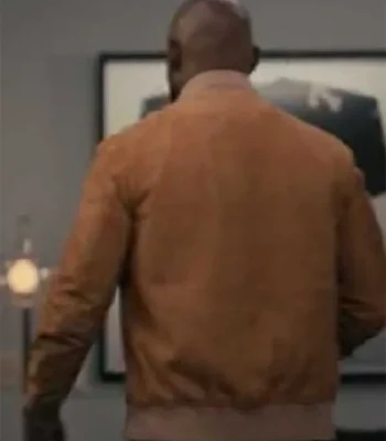Bel Air Adrian Holmes Brown Bomber Jacket