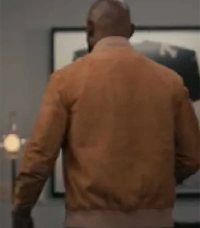 Bel Air Adrian Holmes Brown Bomber Jacket