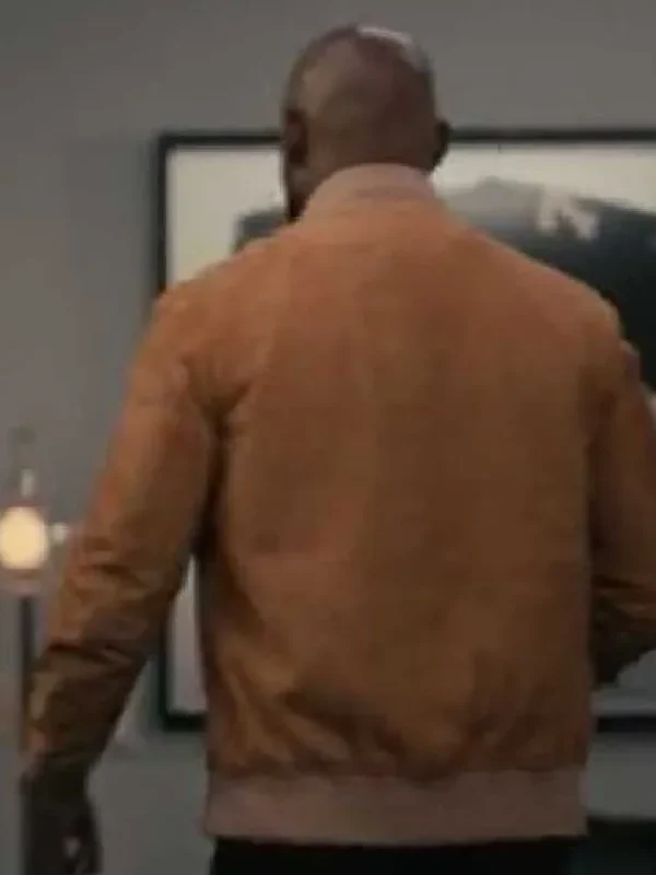 Bel Air Adrian Holmes Brown Bomber Jacket