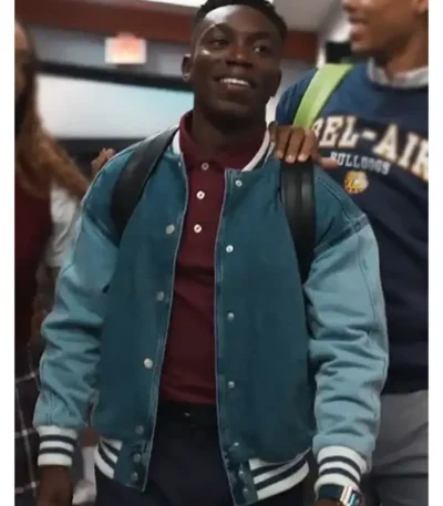 Bel-Air Carlton Banks Denim Varsity Jacket