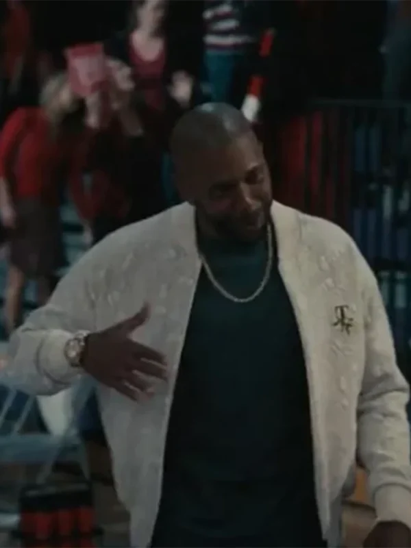 Bel Air Doc Stylish White Bomber Jacket