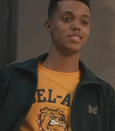 Bel-Air Jabari Banks Black Track Jacket