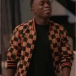 Bel-Air Olly Sholotan S01 E05 Check Bomber Jacket
