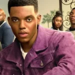 Bel-Air S02 Jabari Banks Purple Denim Jacket