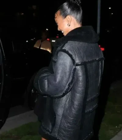 Bel Air S02 Karrueche Tran Aviator Leather Jacket