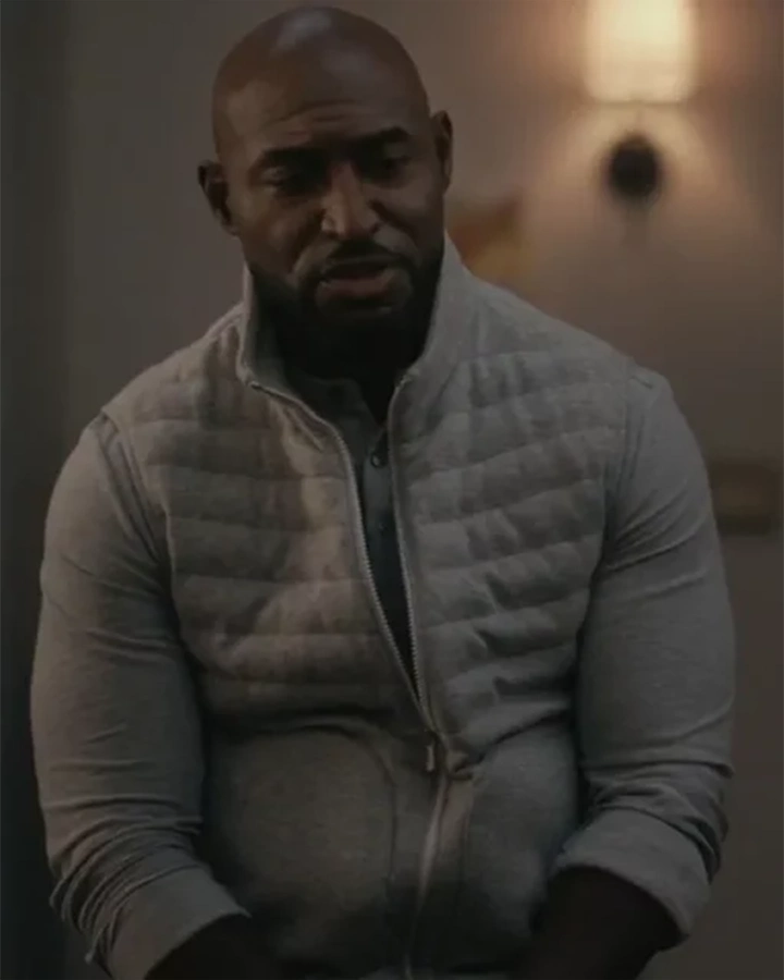 Bel Air S02 Philip Banks Grey Padded Vest Bel Air S02 Philip Banks Grey Padded Vest