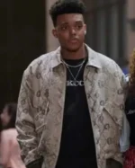 Bel-Air S03 Will Smith Snakeskin Jacket
