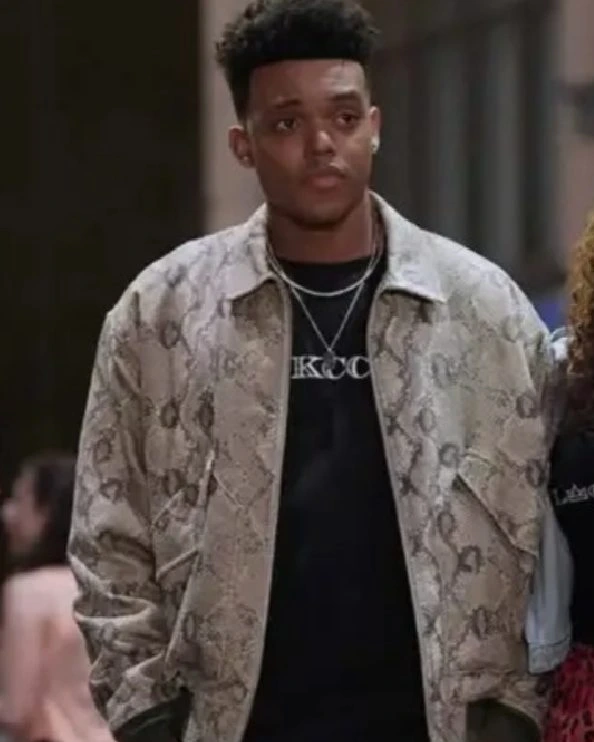 Bel-Air S03 Will Smith Snakeskin Jacket Bel-Air S03 Will Smith Snakeskin Jacket
