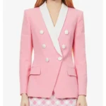 Bel-Air S1 E1 Hilary Banks Pink White Blazer Jacket