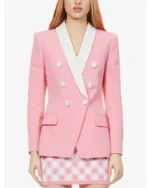 Bel-Air S1 E1 Hilary Banks Pink White Blazer Jacket