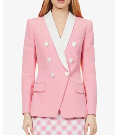 Bel-Air S1 E1 Hilary Banks Pink White Blazer Jacket