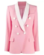 Bel-Air S1 E1 Hilary Banks Pink White Blazer Jacket