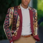 Bel-Air S1 E5 Will Smith All Over Printed Blazer Jacket