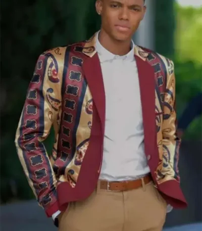 Bel-Air S1 E5 Will Smith All Over Printed Blazer Jacket