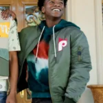Bel-Air Tray Melbert S1 E5 Green Bomber Jacket