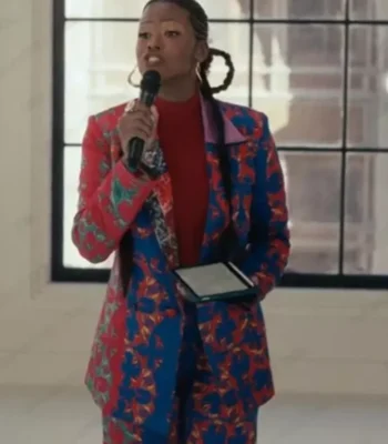 Bel Air Vivian Banks Printed Suit