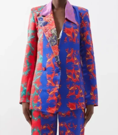 Bel Air Vivian Banks Printed Suit