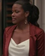Bel-Air Vivian Banks Red Robe Blazer Coat