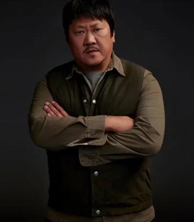 Benedict Wong 3 Body Problem S01 Green Cotton Vest