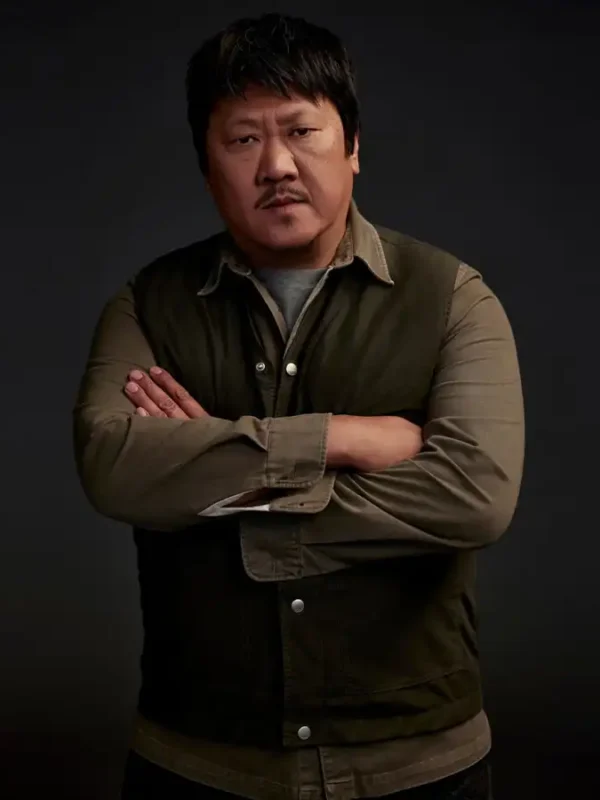 Benedict Wong 3 Body Problem S01 Green Cotton Vest