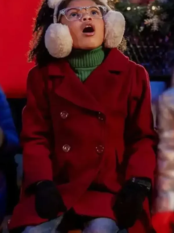 Best Christmas Ever 2023 Madison Skye Validum Red Coat