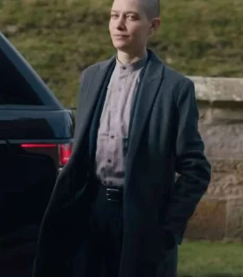 Billions S07 Taylor Mason Black Coat