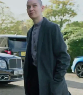 Billions S07 Taylor Mason Black Coat