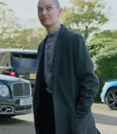 Billions S07 Taylor Mason Black Coat