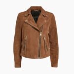 Billions Season 7 Piper Perabo Suede Brown Jacket