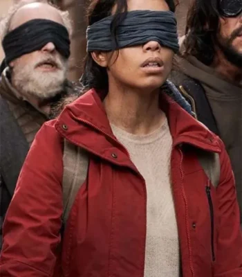 Bird Box Barcelona 2023 Georgina Campbell Jacket