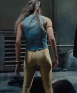 Birds of Prey Black Canary Blue Denim Vest